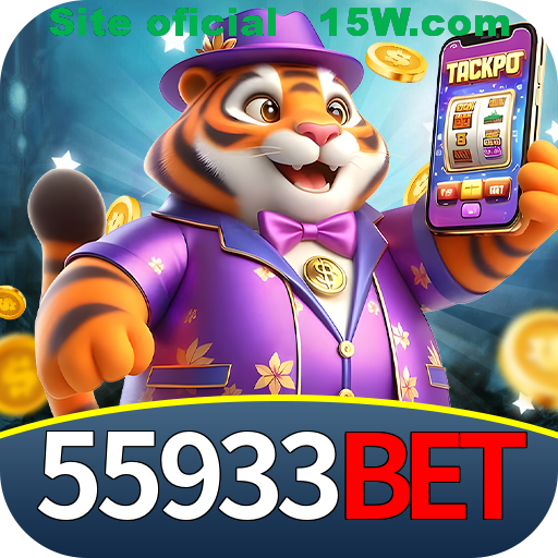 Imagem promocional da 55933Bet mostrando a plataforma e suas vantagens